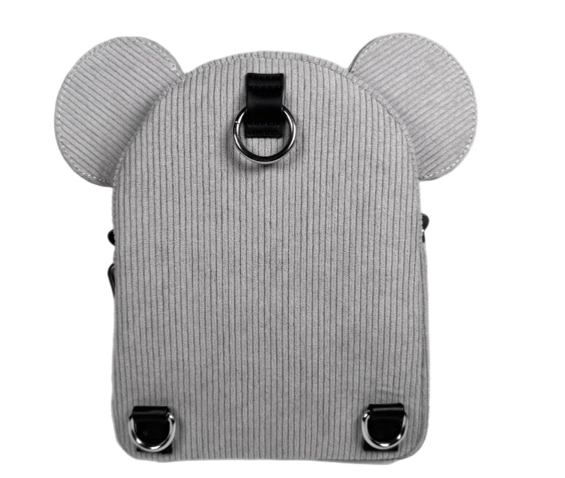 Loungefly Disney Steamboat Willie Corduroy Convertible Mini Backpack LE 1000 NWT