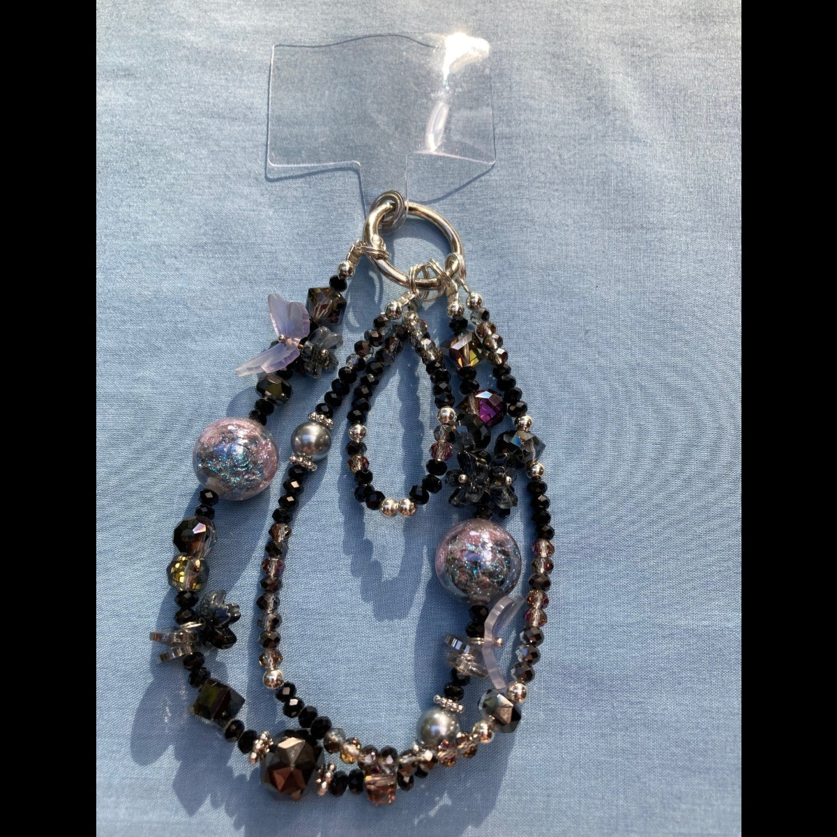 Handmade Whimsical Universe Purse Necklace