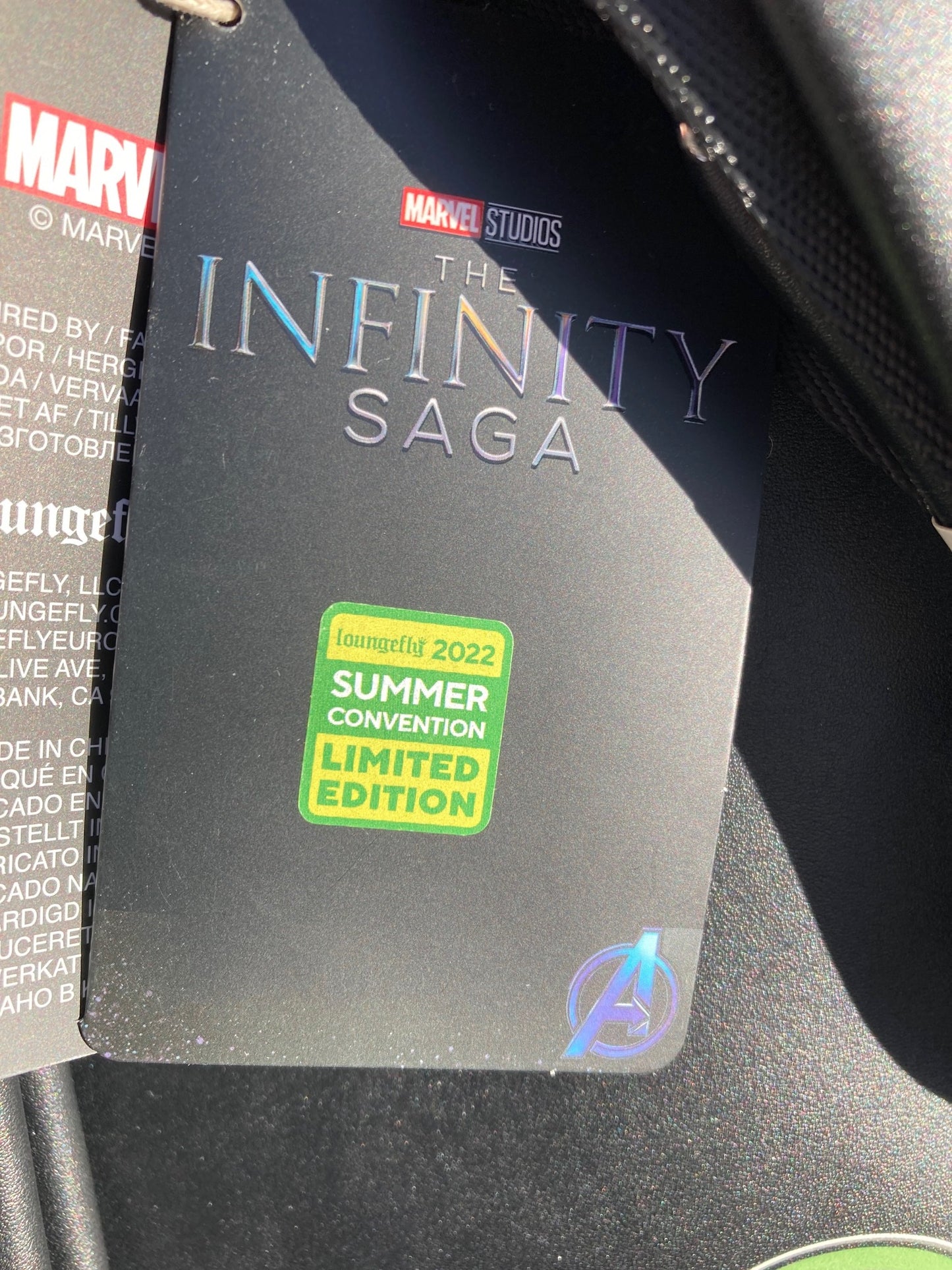Loungefly Marvel Gamora Cosplay Mini Backpack SDCC 2022 Glow In The Dark NWT