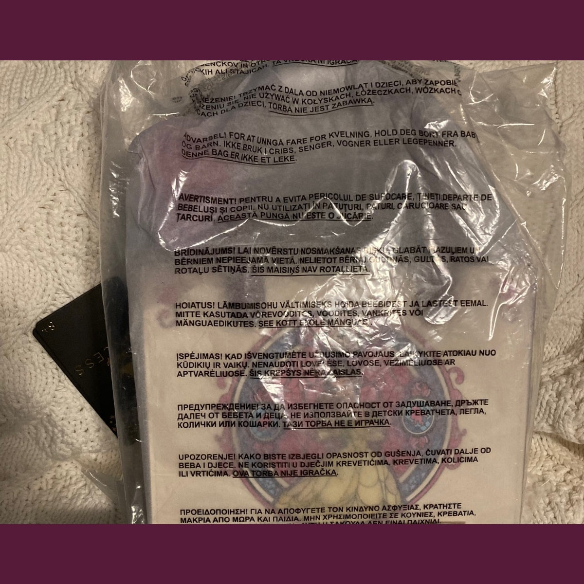 Loungefly Disney Beauty and the Beast Belle Stained Glass Portrait Crossbody NWT