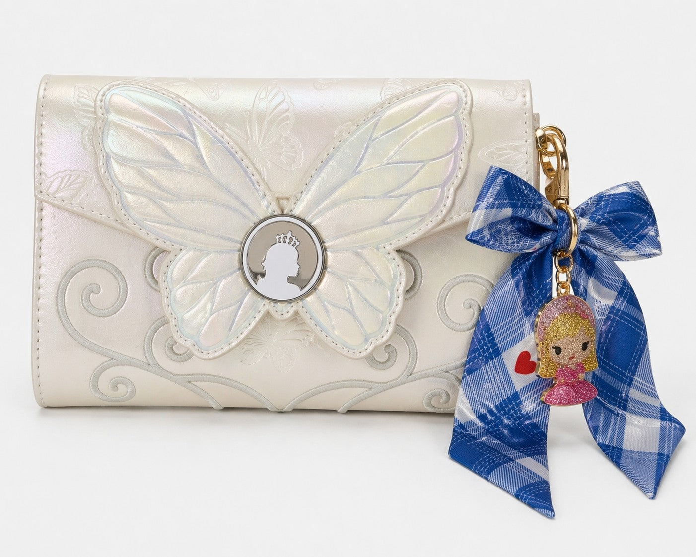 OOAK Pinhancements Custom Wicked Butterfly Loungefly Wallet NWT