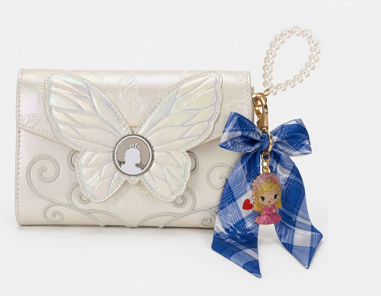 OOAK Pinhancements Custom Wicked Butterfly Loungefly Wallet NWT